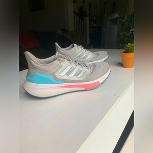 WOMENS ADIDAS PINK AND BLUE BOUNCE